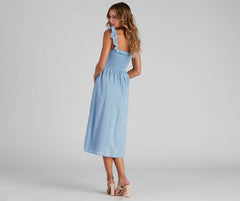 Effortless Style Moves Midi Dress