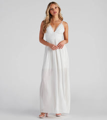 Boho Breeze Crochet Maxi Dress
