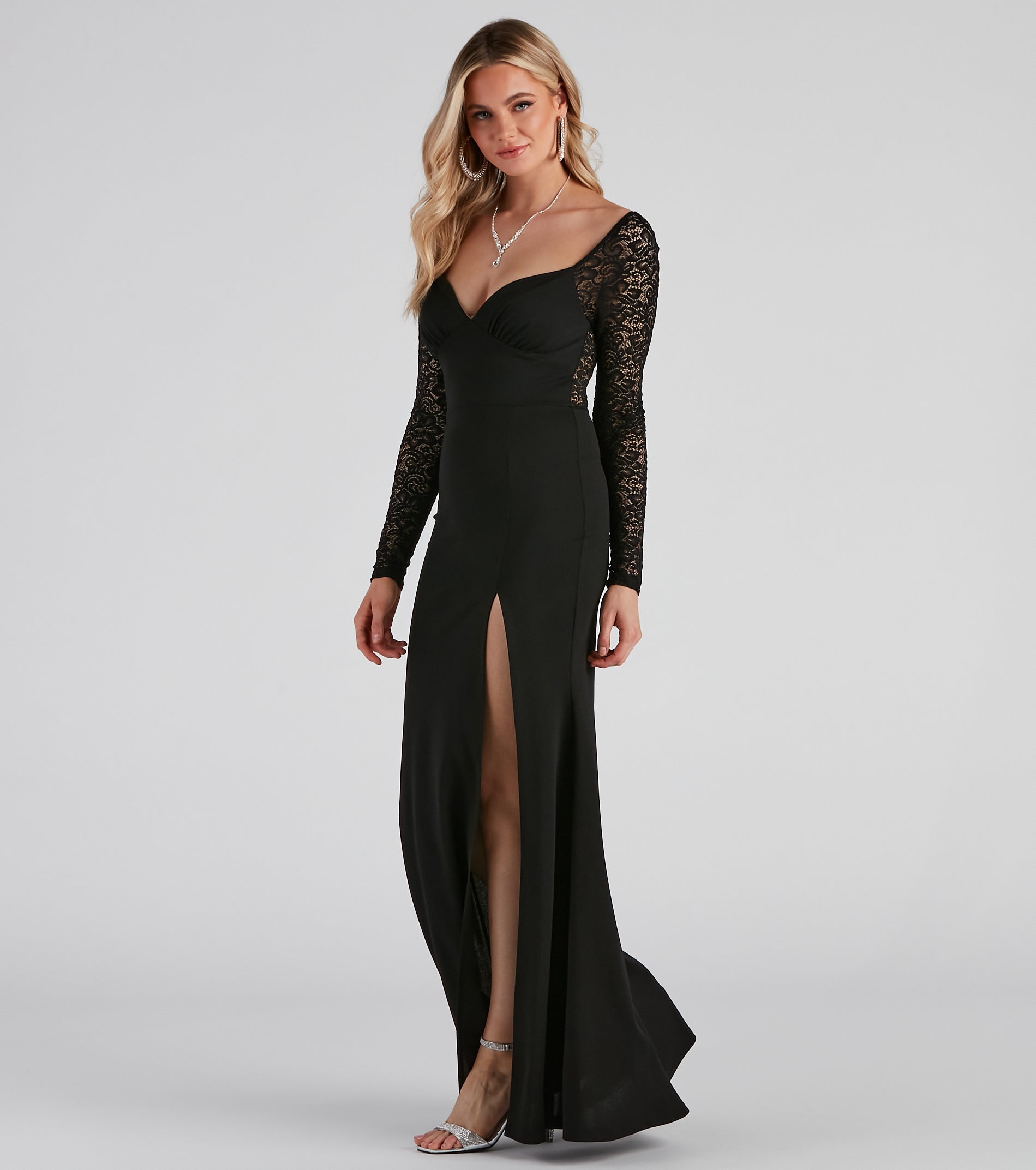 Vivian Long Sleeve Mermaid Dress