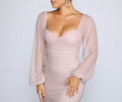 Gorgeous And Glitzy Bodycon Dress